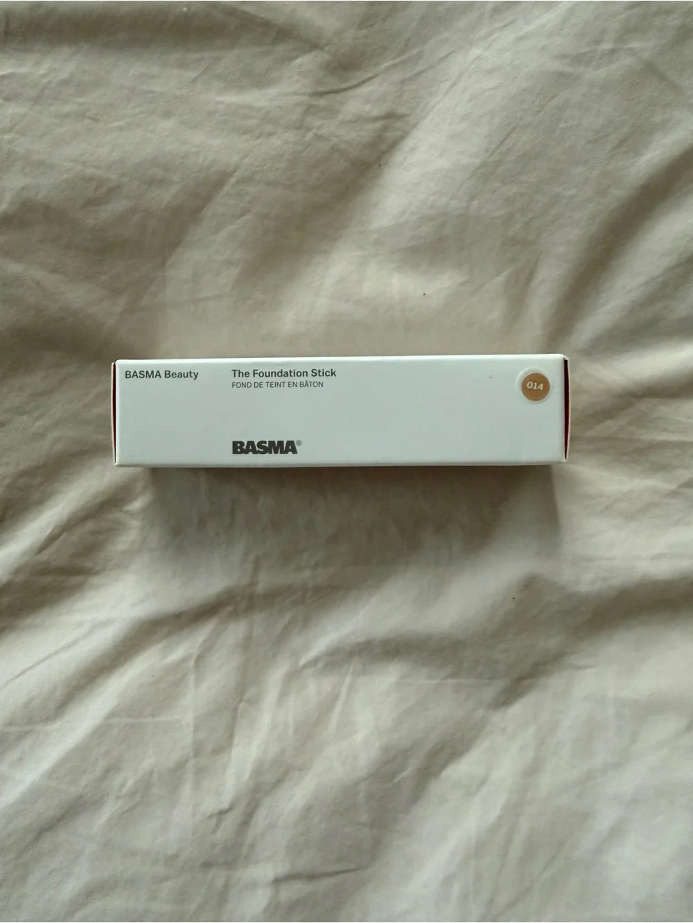 BASMA Foundation Stick in 14 Tan Skin Neutral Undertones NWT